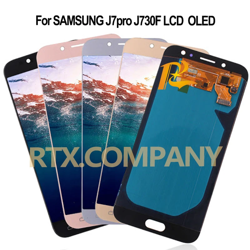 Для Samsungs Galaxys J7 Pro LCD 2017 J730 дисплей сенсорный экран SM-J730F J730FM J730DS oled-панель