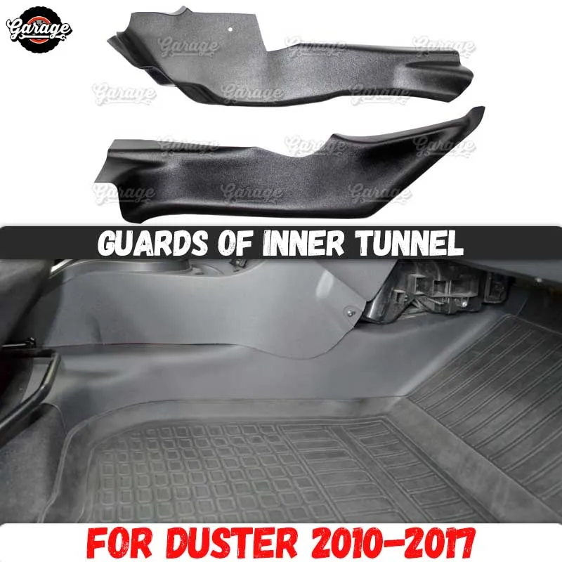Защита внутреннего туннеля для Renault / Dacia Duster 2010-2017 аксессуары из АБС-пластика