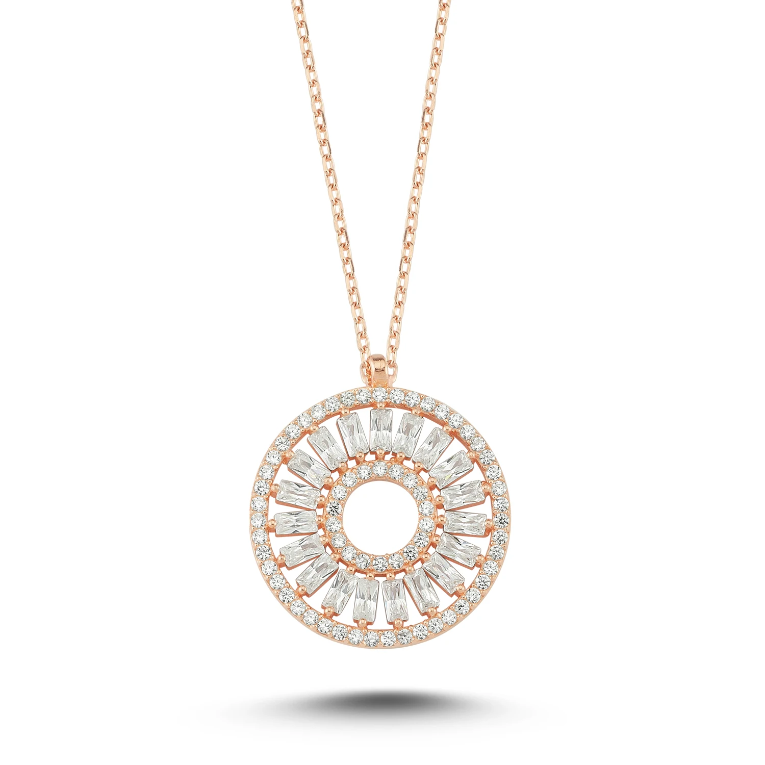 

New 925 Sterling Silver Necklace Necklaces for Women Jewelery Gift Zirkon Stone