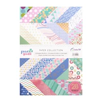 creative path a5 a6 scrapbooking pattern craft designer decorative papers one side designs background origami pack acid free