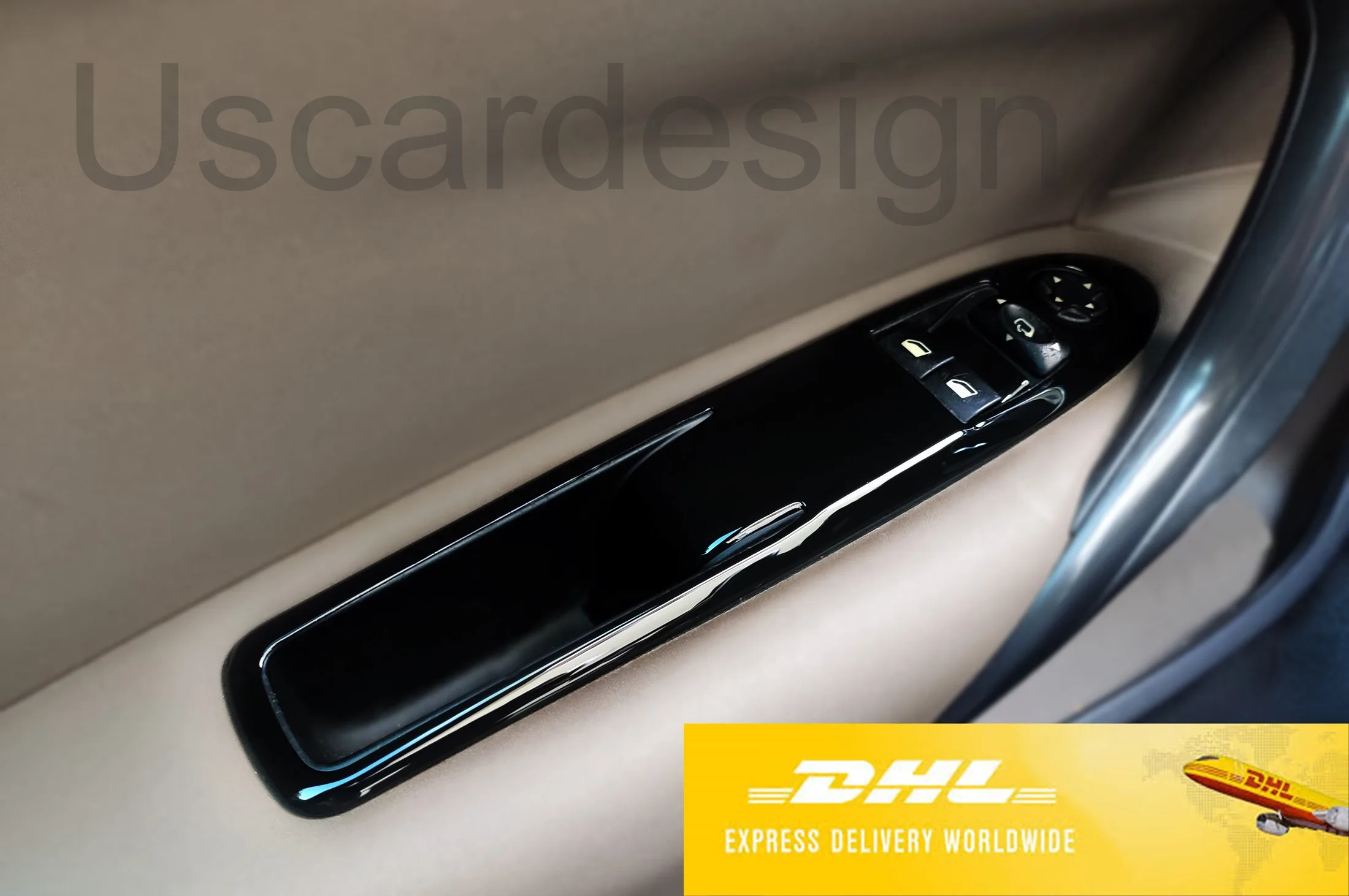 

For 2010 - 2018 Citroen C4 / DS4 Interior (Window Control Units) Trim Decorative Set