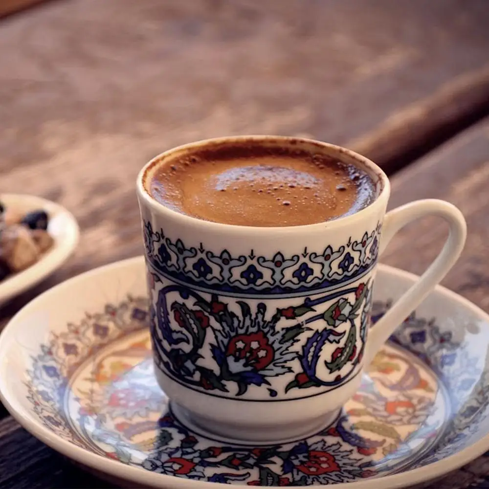 

Turkish Coffee Pot Original Traditional Copper Handmade Durable Hammered