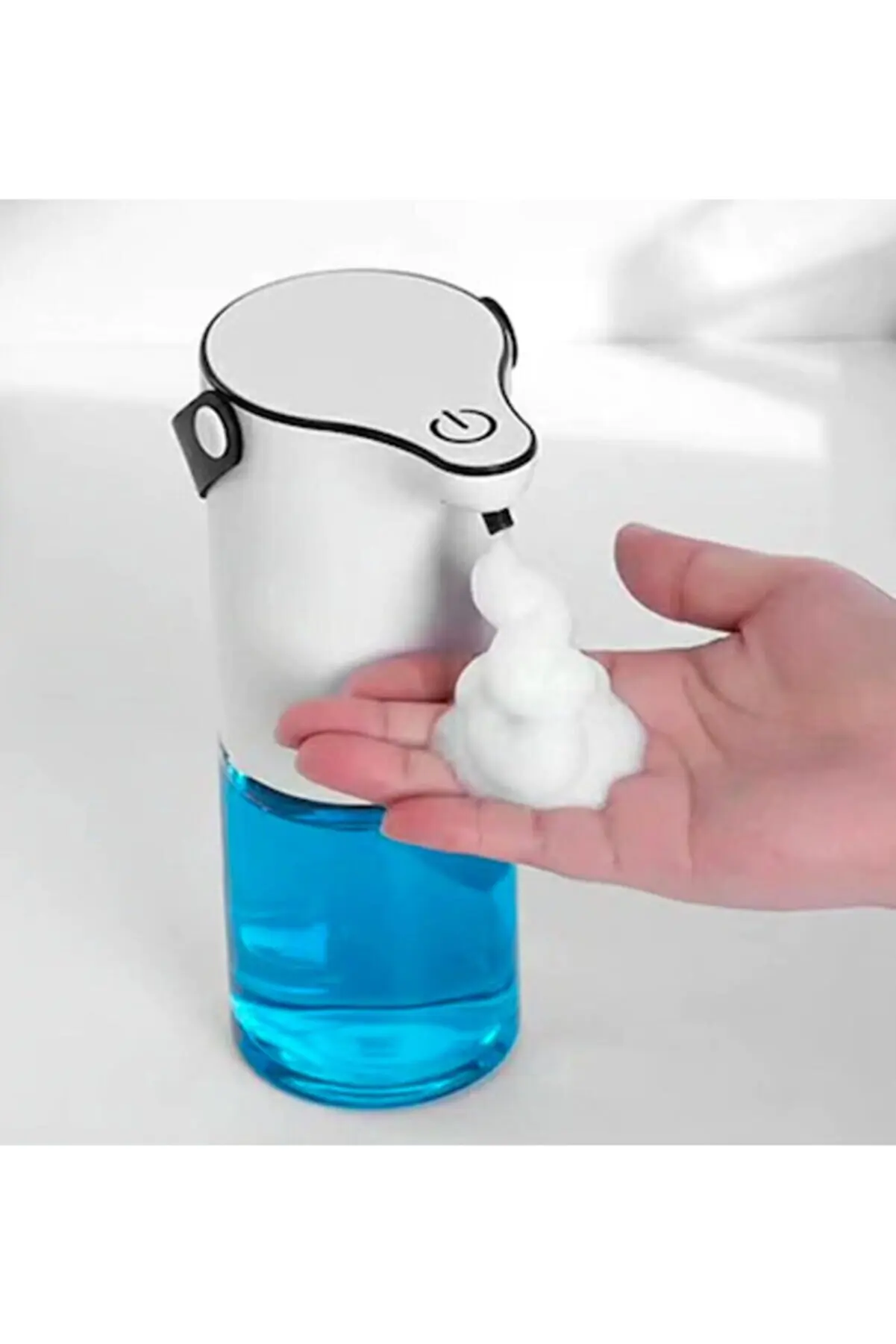 

Automatic liquid soap dispenser USB rechargeable hijyen rechargeable portable soap cleaning foam Touchless