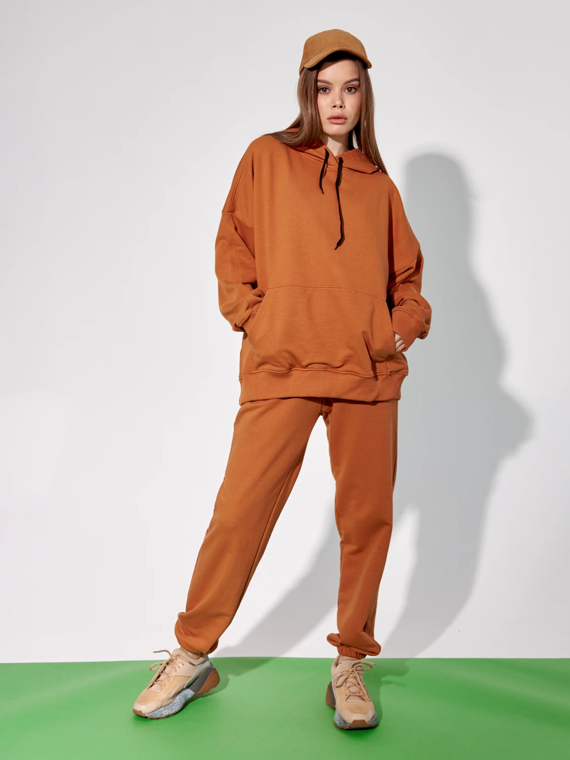 Худи женское Jetty (637-19) из хлопка