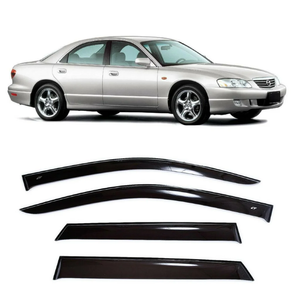 Дефлекторы окон Cobra Tuning M22800 на авто Mazda Millenia 1994 2003 4 шт./комп. ветровики от дождя