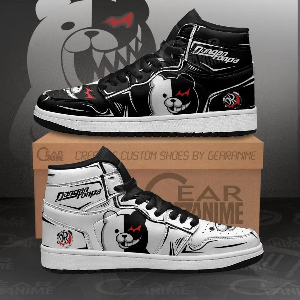 

Monokuma Sneakers Danganronpa Custom Anime Shoes