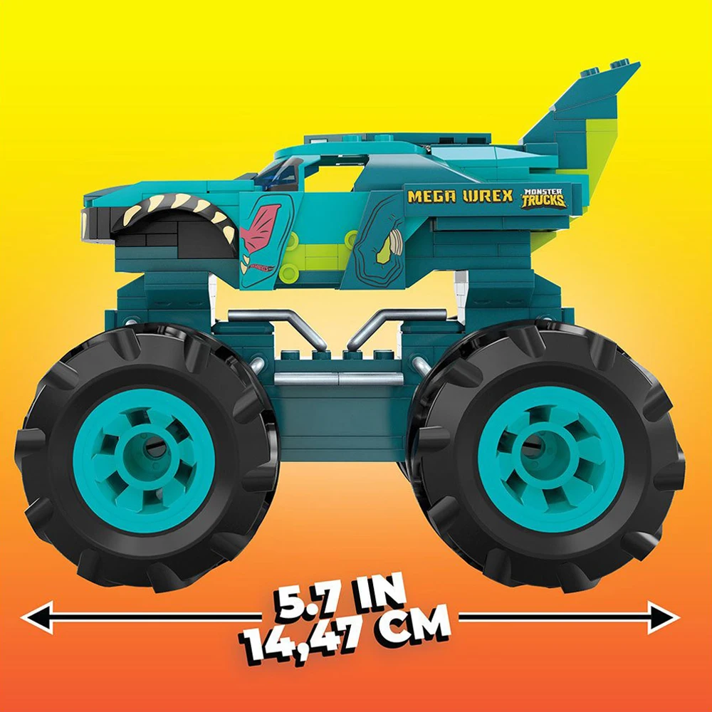 Hot Wheels MEGA Wrex монстр-Трак HDJ95 игрушка для детей литый под давлением металлический