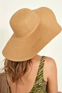 

C & City Beach hat straw handmade hat women's beach hat
