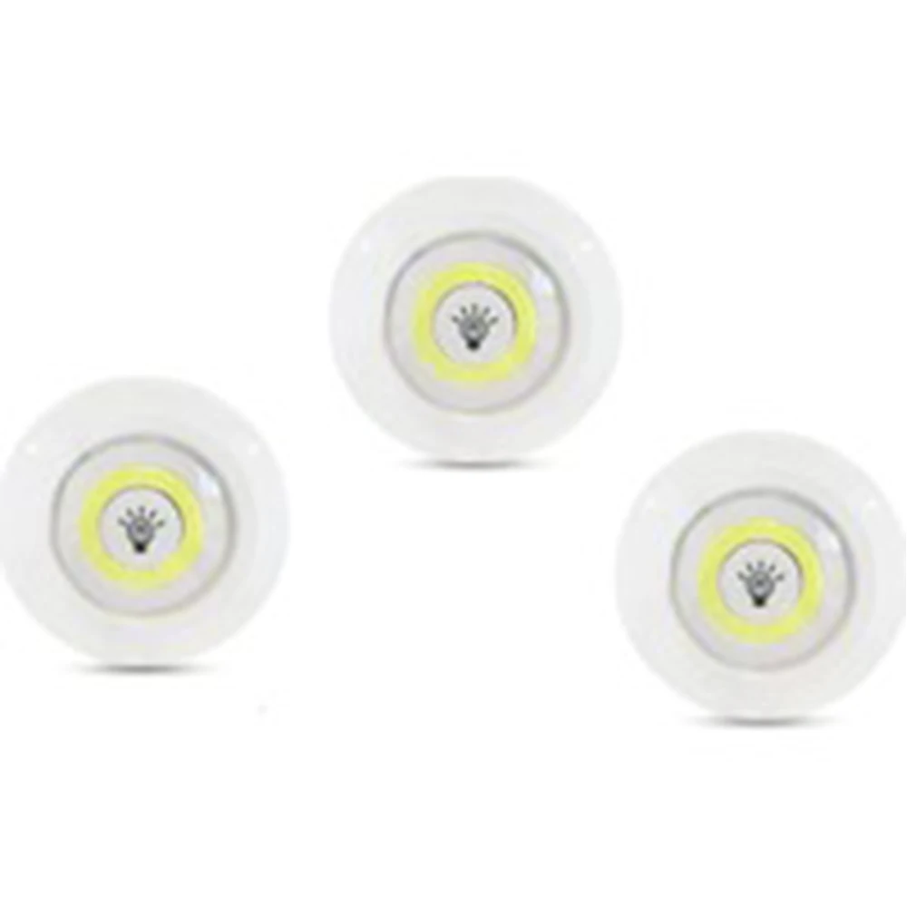 

Under Cabinet Light LED 3W Super Bright Wireless Remote Control Dimmable Wardrobe Lamp Home Bedroom Closet Kitchen