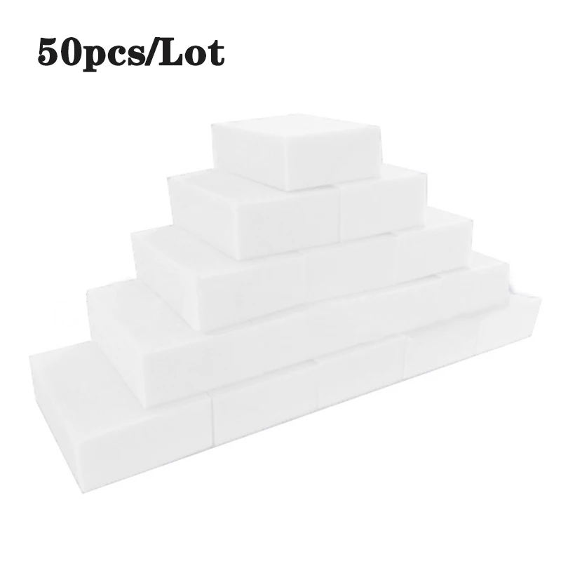 

Меламиновые губки для мытья посуды 50 шт.