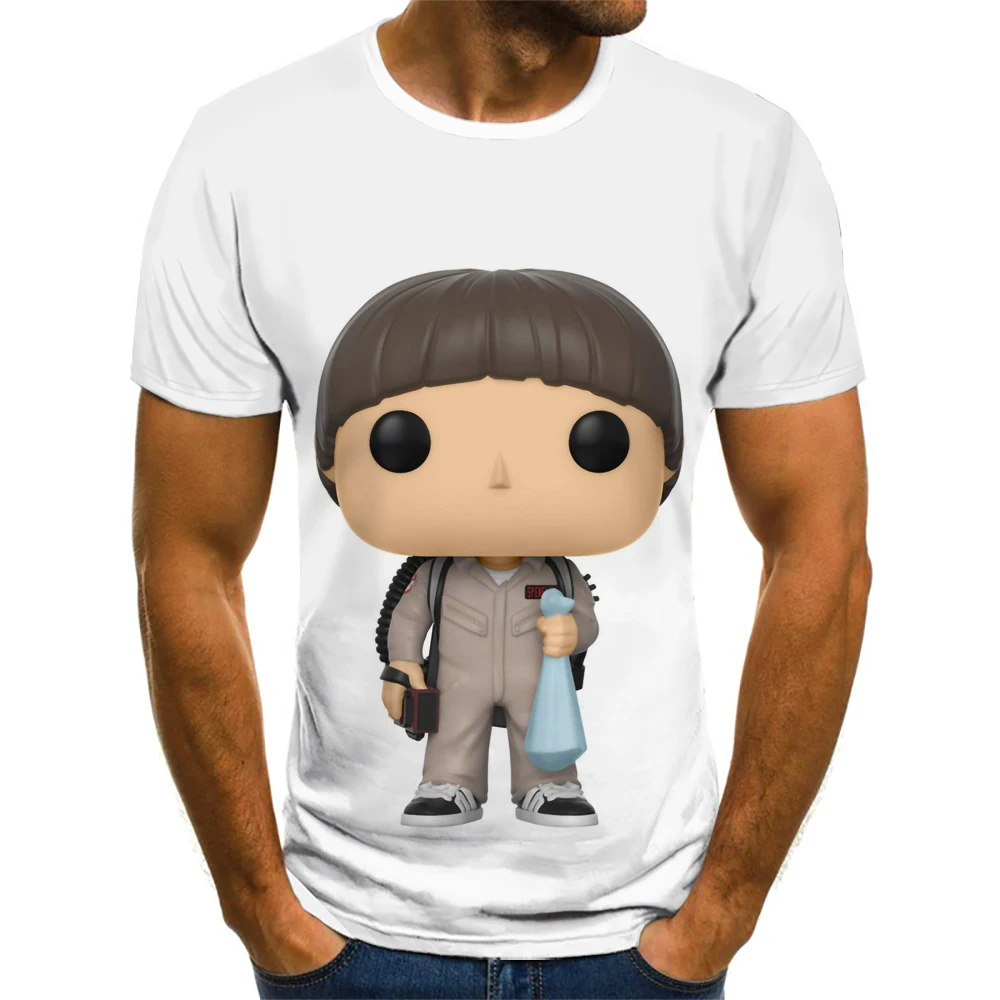 

Funko поп-футболки Camisetas для мужчин Toy Graphic Tops Camiseta Hombre Ropa Clothing Streetwear Homme Camisa Masculina Verano