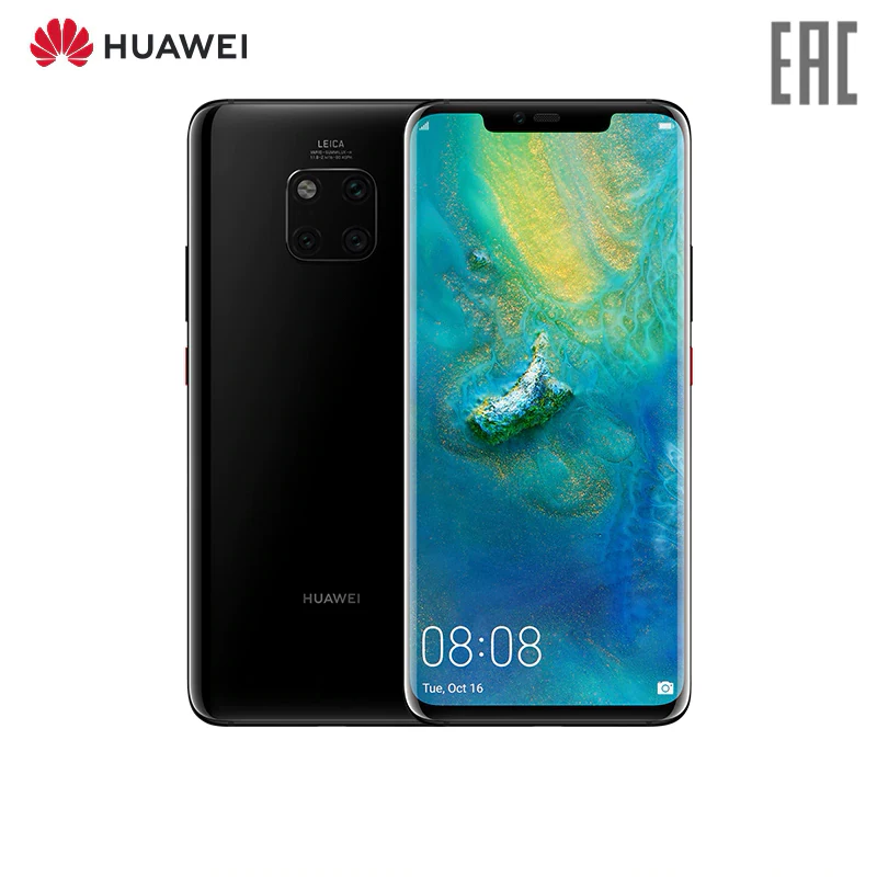 Смартфон HUAWEI Mate 20 Pro 33000руб. по промокоду:STROIMPLANY3000 [Ростест Доставка от 2 дней
