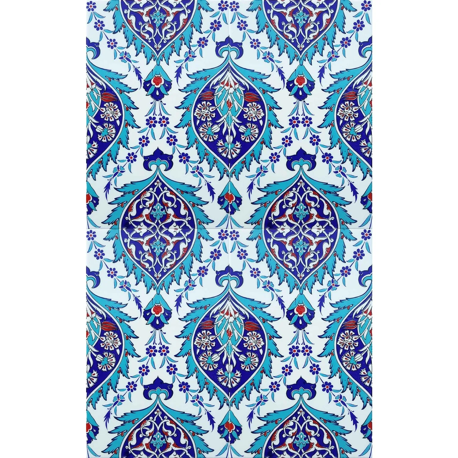 

Armada Tile 25 X40 Cm Sp 417 Blue Navel Traditional Kutahya Has Iznik Tile Ceramic Tile Model