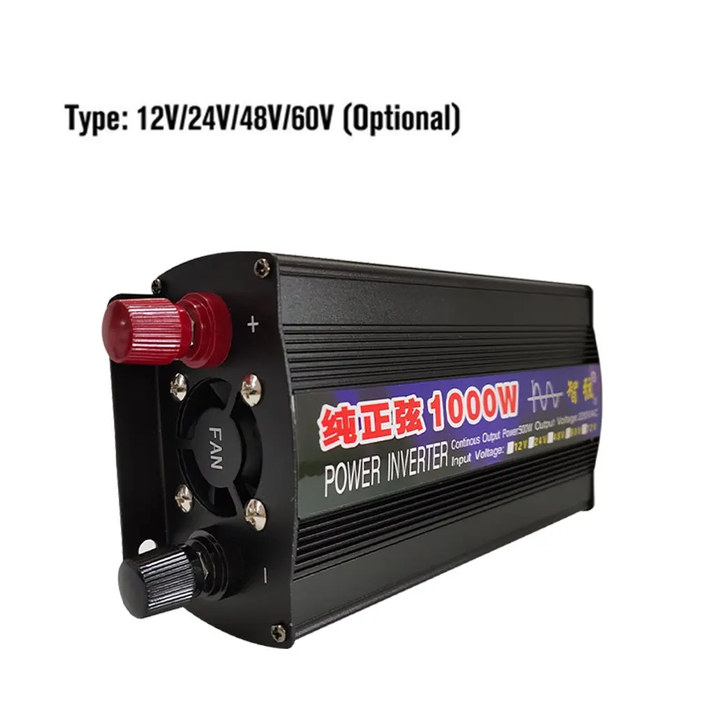 1000w Pure Sine Wave Inverter Smart Power Single Digital Display Car Conversion Booster | Автомобили и мотоциклы