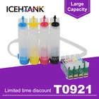 ICEHTANK T0921-4 непрерывный чернильный бак для принтера Epson Stylus C91 CX4300 T27