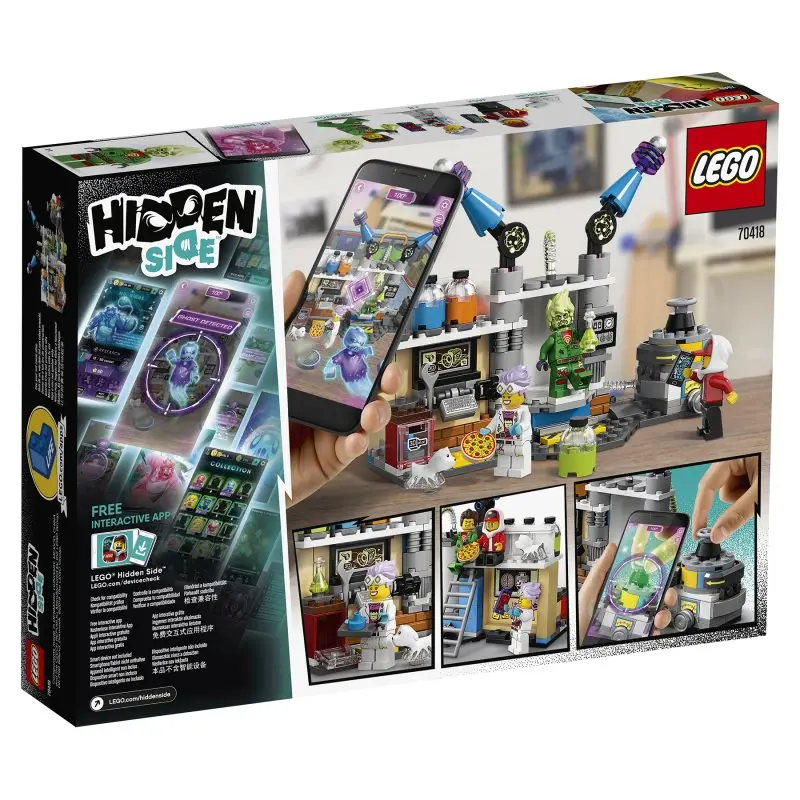 Конструктор LEGO Hidden Side 70418 Лаборатория призраков|Блочные конструкторы| |