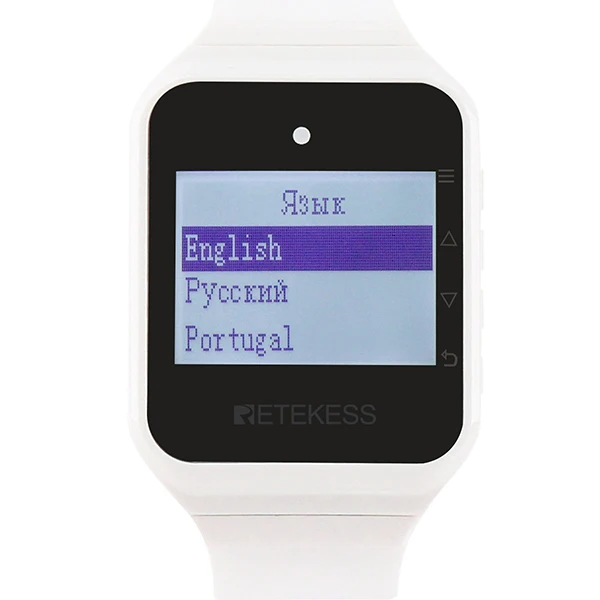 Кнопки вызова персонала и часы-пейджер. Система из 4-х часов 20-ти кнопок SWB03-4.