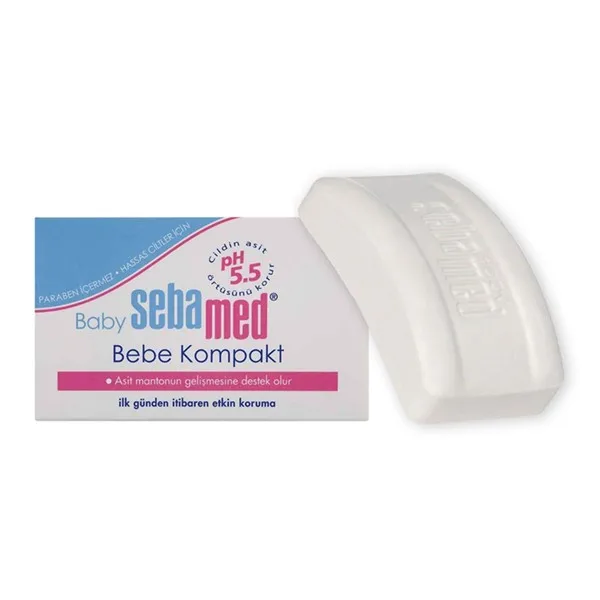 

Sebamed Baby pH 5.5 Baby Compact 100 g | colorant free / paraben free | Soap and alkaline free |