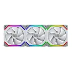 3 комплекта вентиляторов  UNI SL120 белый RGB 120 мм Охлаждение 1900 обмин модульный дизайн PWM
