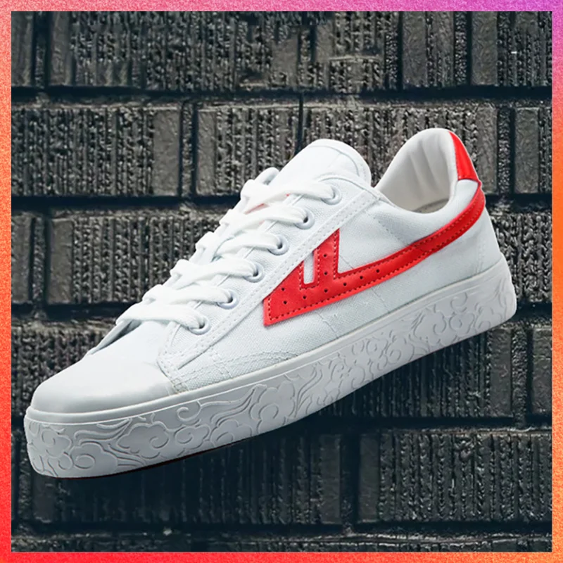 

Auspicious Cloud HUILI Women's Canvas Shoes 2022 Classic Couple Student Skate Shoes Small White Shoes
