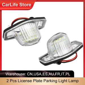 2pcsset license plate light lamp housing parking light car modification replacement part for honda crv jazz fr v free global shipping