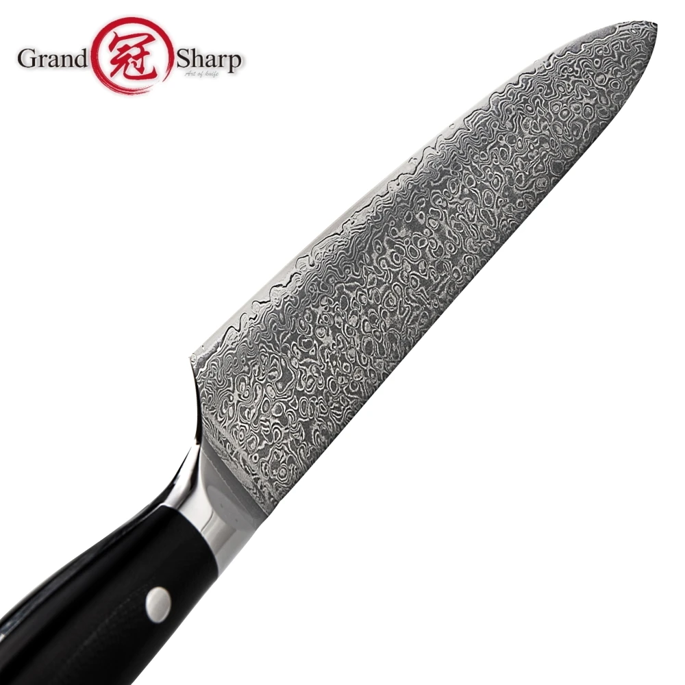 GRANDSHARP 9,5 дюймов дамасский нож шеф-повара 67 слоев из VG-10 стали японский дамасский кухонный нож японские инструменты для нарезки пищи Новые