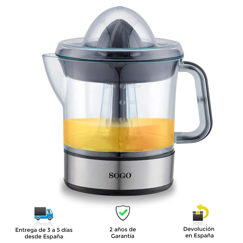 Sogo электрическая соковыжималка для апельсинов быстрая мощная портативная