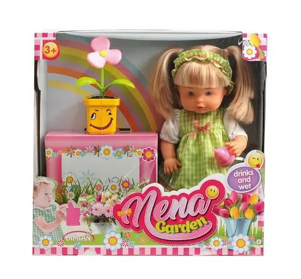 Кукла Baby Nena набор с цветком 36 см Dimian BD386 |