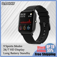 xiaomi general f22 smartwatch full screen custom dial sport blood pressure heart rate monitor smart watch fitness bracelet gift