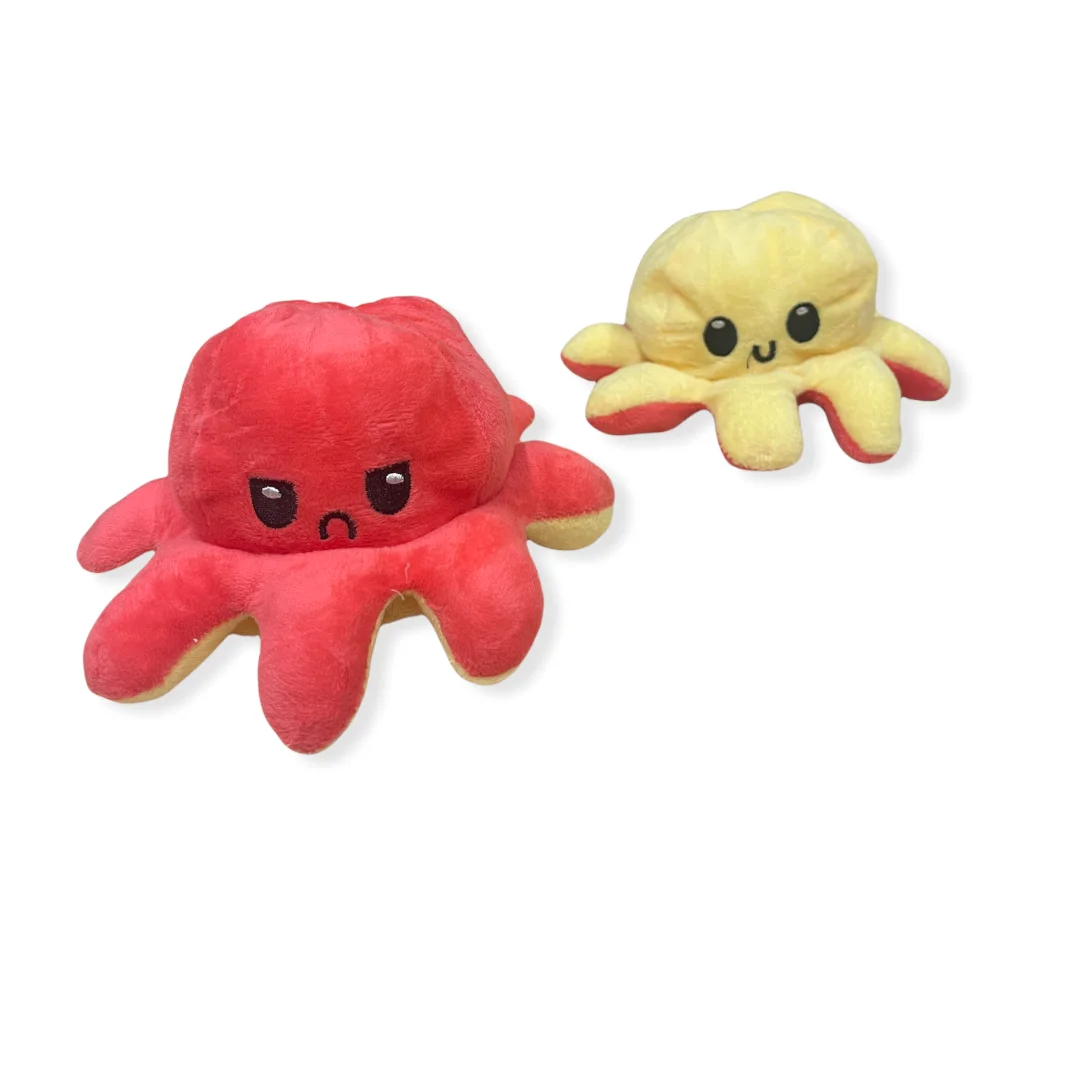 Осьминог мягкая игрушка для детей Игрушка антистресс осьминог изменяющийся 18 см