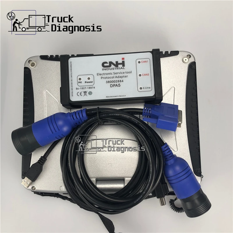 CF19 ноутбук+ 9,1 CNH Est DPA5 набор диагностический инструмент с cnh est New голландский электронный сервисный инструмент чехол STRYR