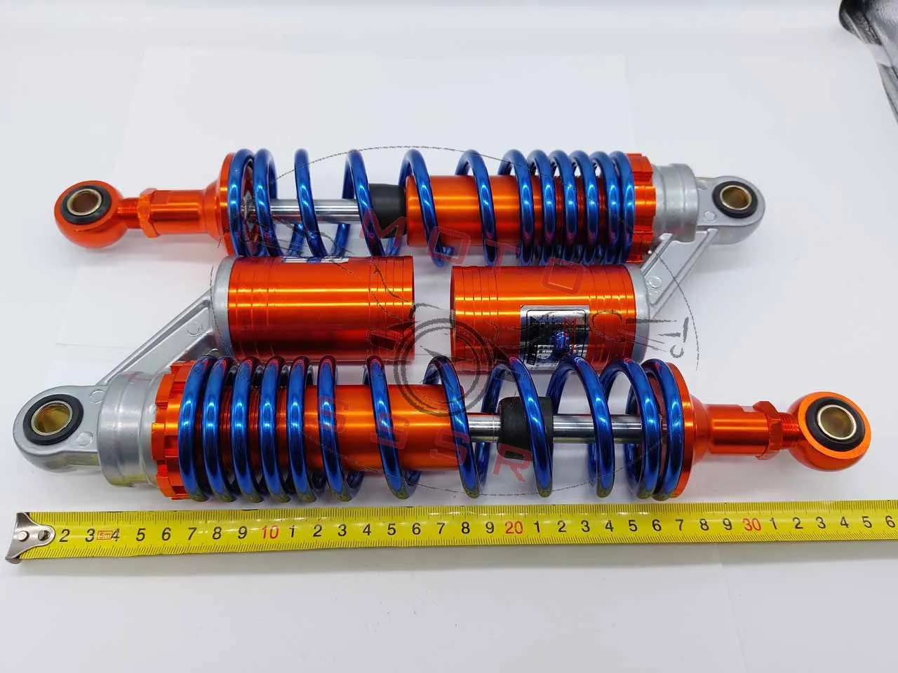 Амортизаторы газомасляные задние на мопед Альфа Дельта (синие пара) |