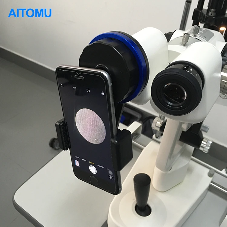 Пластиковый щелевой светильник микроскоп lphone адаптер для смартфона |