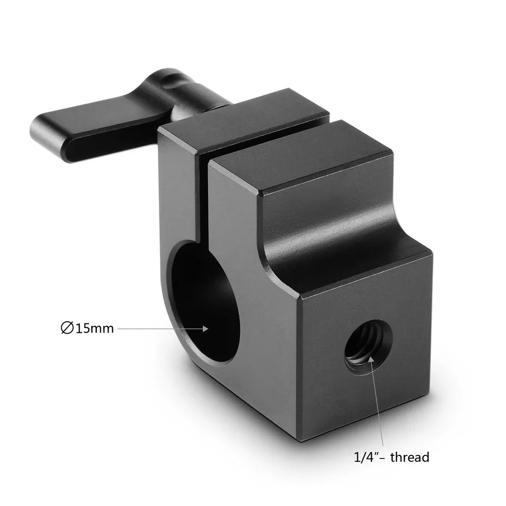 SmallRig 15 мм одиночный зажим с двойной резьбой 1/4 " 20" внутренней для системы
