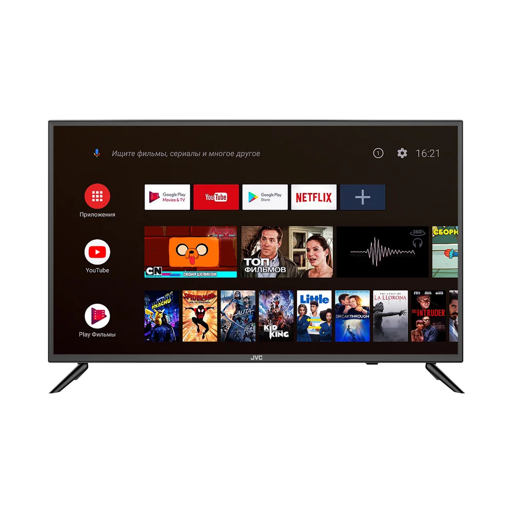Телевизор 32" JVC LT 32m590 TV HD Smart Android Bluetooth Wi fi Google|Телевизоры| |