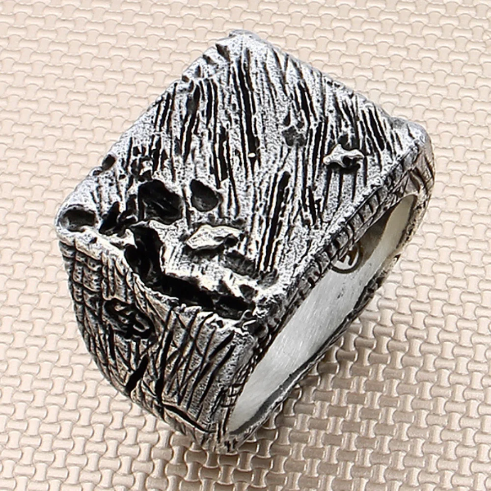 

Скромное и современное мужское кольцо из стерлингового серебра старинное серебряное кольцо пробы, 925 карат ручной работы, Сделано в Турции, ...