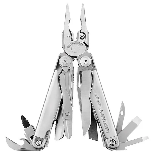 Мультитул LEATHERMAN Surge (830159) (21 функций) с чехлом|Универсальный нож| |