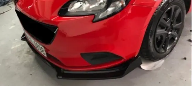 Для Opel Corsa E комплект для переднего бампера кузова спойлер сплиттер диффузор губ 3