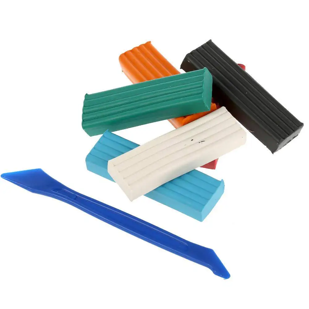 Пластилин классический &quotТри Кота &quot 6 цветов (120 гр.) MultiArt MODCLAY-6-120G-TC | Игрушки и