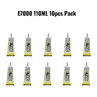 110 мл Zhanlida E7000 упаковка из 10 прозрачных контактных клейких материалов DIY Алмазный клей для ювелирных изделий