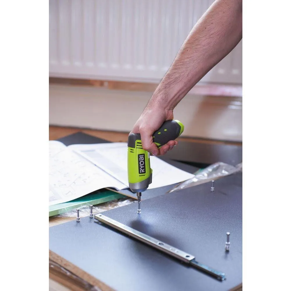 Ryobi R4SDL13C 4 Вольт литий ионная аккумуляторная отвертка электрическая