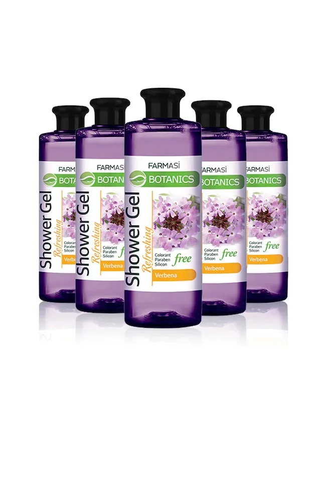 Farmasi Botanics Enamel Flower Concise Refreshing Shower Gel-500ml 5'li 412591201