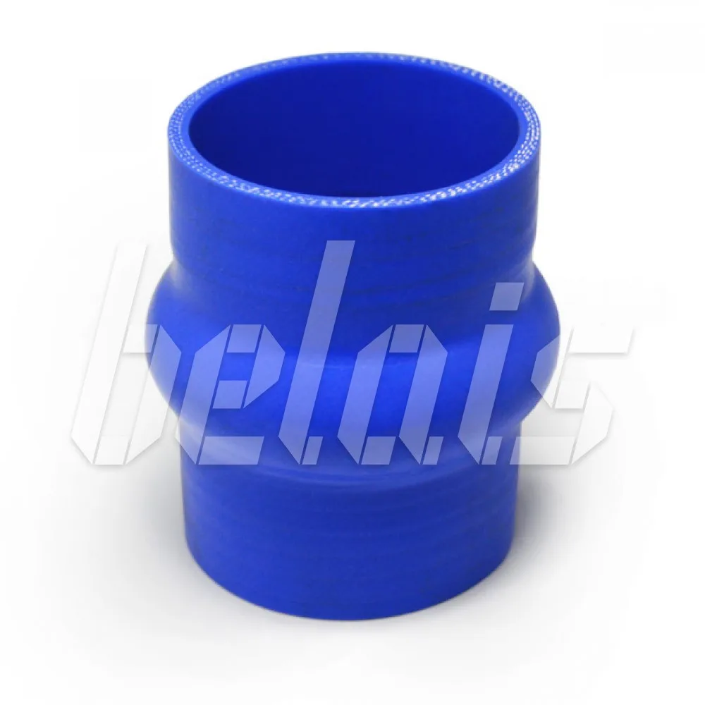 Силиконовый патрубок с демпфером Ø60 мм (BLUE) #BEL60DFBLUE | Автомобили и мотоциклы