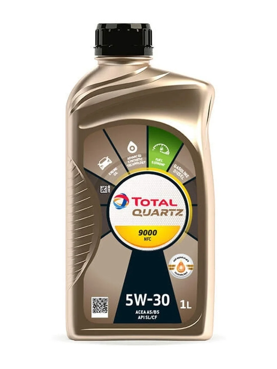 Моторное масло TOTAL Quartz 9000 Future NFC 5W30 синтетика Тотал 5V30 4 литра 1 литр. Total 5W-30 |