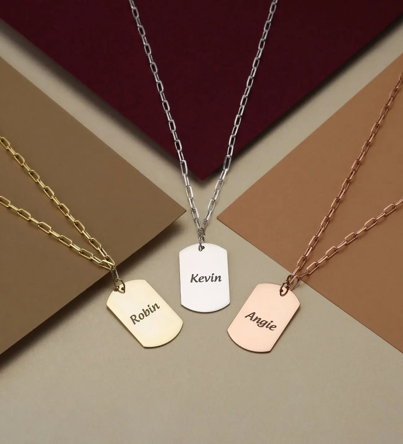 Personalized Necklace in 925 Sterling Silver