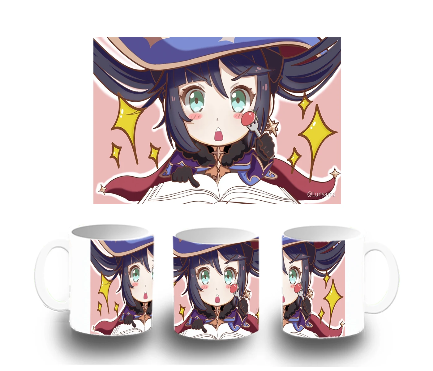 Пластиковая кружка MERCHANDMANIA MAGA witch видеоигра аниме детское предложение на заказ