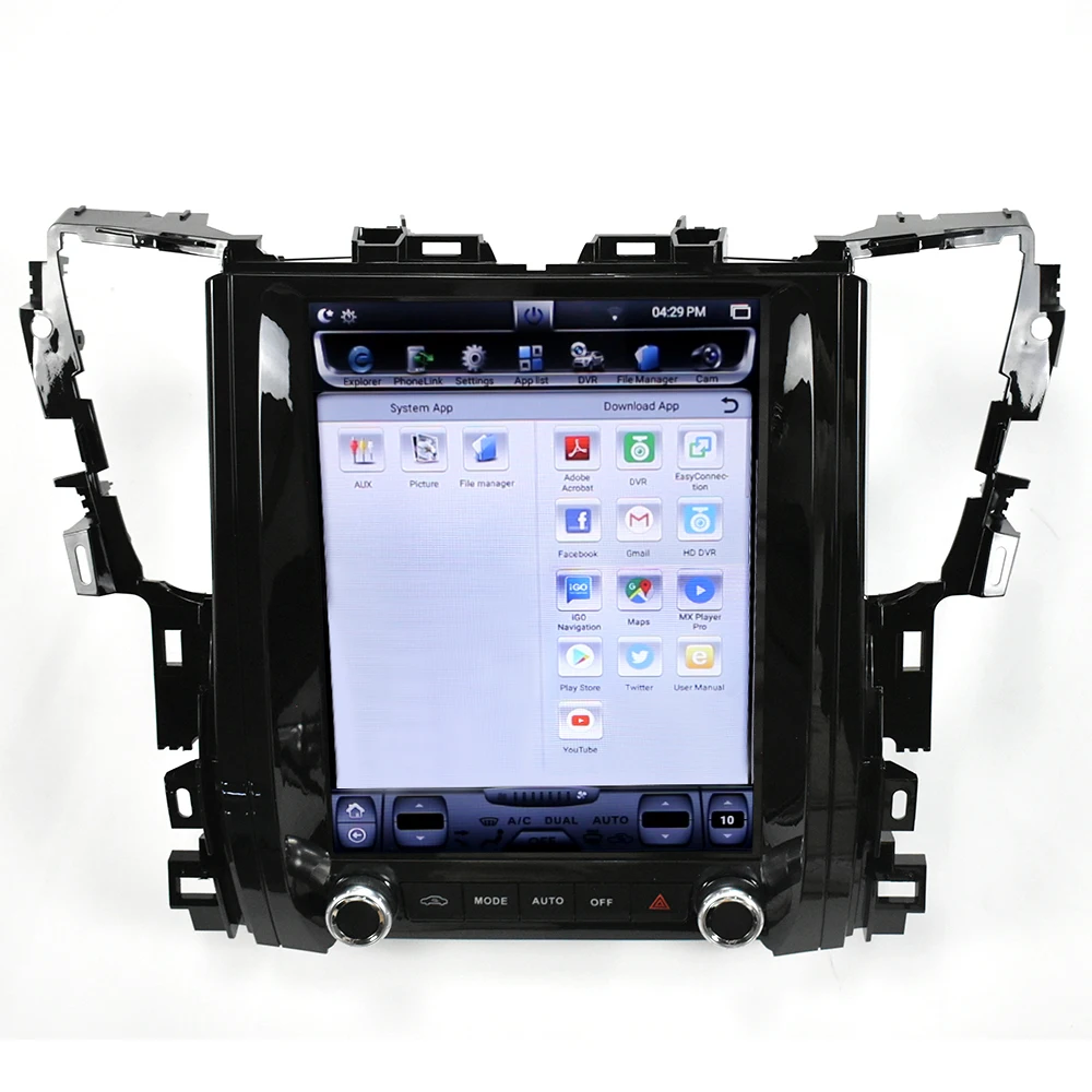 

XUENAV 12.1 Inch Car DVD Player Vertical Screen for-Toyota Alphard 2015 Car GPS Navigation Auto Radio Multimedia Player System