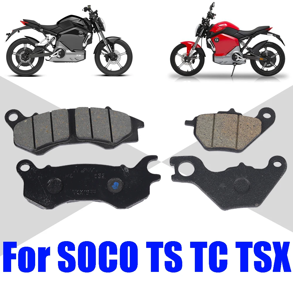 

For Super Soco TS TC Pro TS Lite TS 1200R TS Pro TSX TS1200R Motorcycle Accessories Front Rear Brake Pads Motorbike Parts