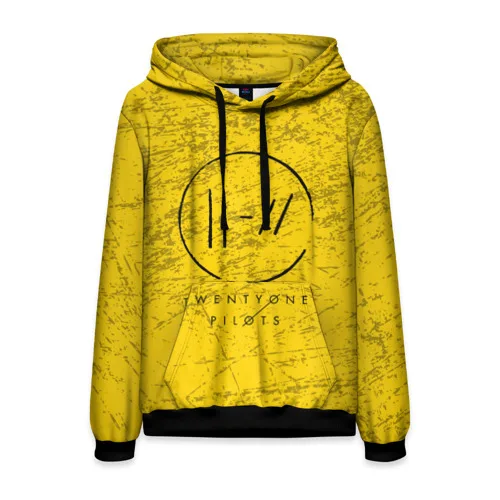 Мужская толстовка 3D TWENTY ONE PILOTS TOP|Мужские толстовки и свитшоты| |