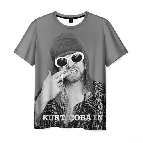 Мужская футболка 3D Nirvana|Мужские футболки| |